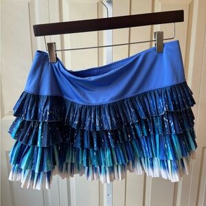 Pleated blue tennis skirt - Lucky in Love